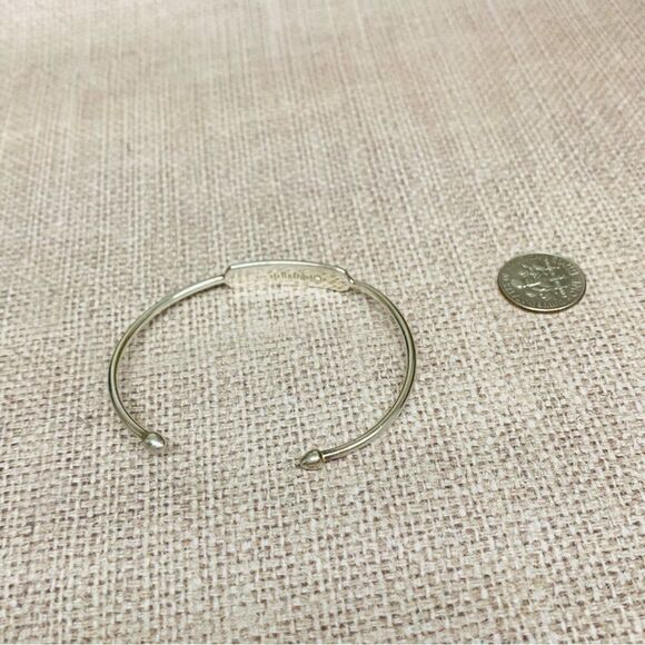 Stella & Dot Sterling Silver Engraved Cuff Bracelet - Picture 3 of 3